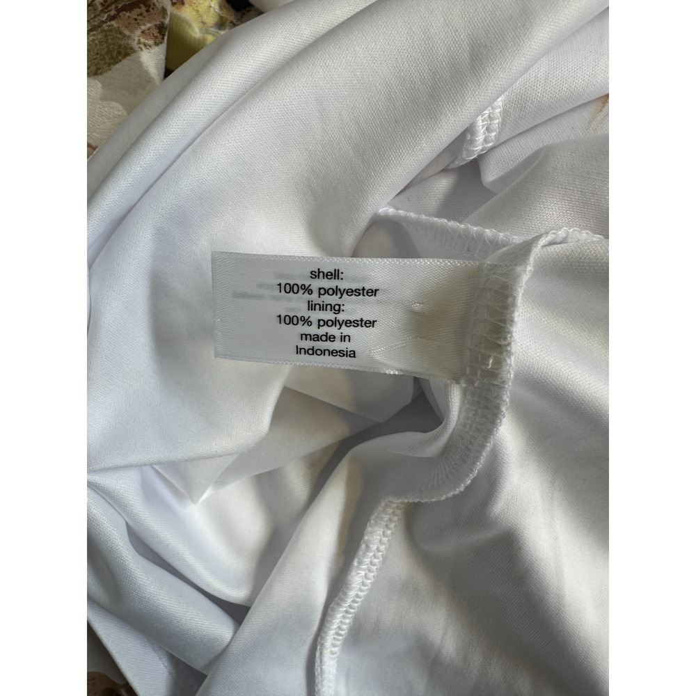 Lane Bryant Floral Maxi Dress Tiered Tie Strap Pockets Lined Plus Size 24 Summer - Picture 11 of 15